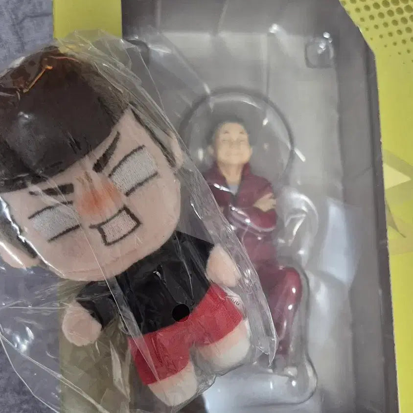 [BUNJANG] Haikyuu!! Furyukuji C Prize Nekomata Coach Noodles Stopper Figure (Sealed) + D Prize Taketora Plush / 하이큐 후류쿠지 C상 네코마타 감독 누들스토퍼 미개봉 판매합니다