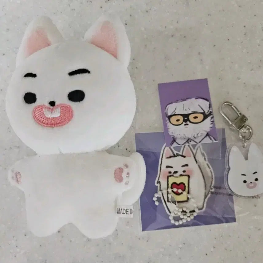 [BUNJANG] Block B P.O. Pyomoed Doll Set / 블락비 피오 표모예드 인형 세트
