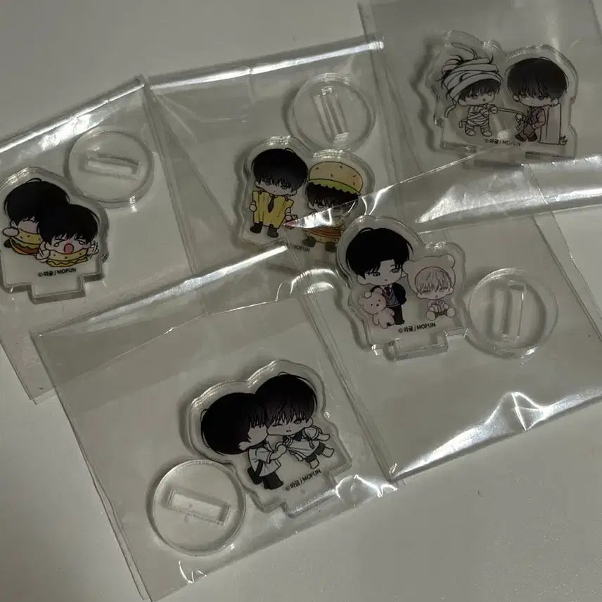 [BUNJANG] Monday Savior Mini Acrylic Bundle Set / [월요일의 구원자] 모펀 미니아크릴 5종 일괄 판매