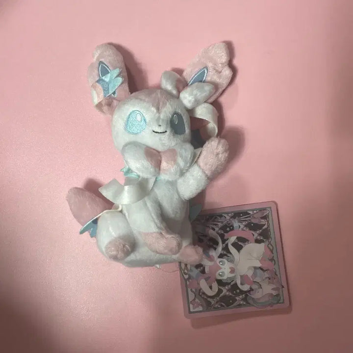 [BUNJANG] Pokemon Eevee Collection Sylveon Plush / 포켓몬스터 하이파이브 이브이 콜렉션 인형 님피아