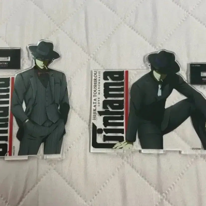 [BUNJANG] Gintama Gintoki Hijikata Mafia Acrylic Stand / 은혼 긴토키 히지카타 마피아 아크릴 스탠드