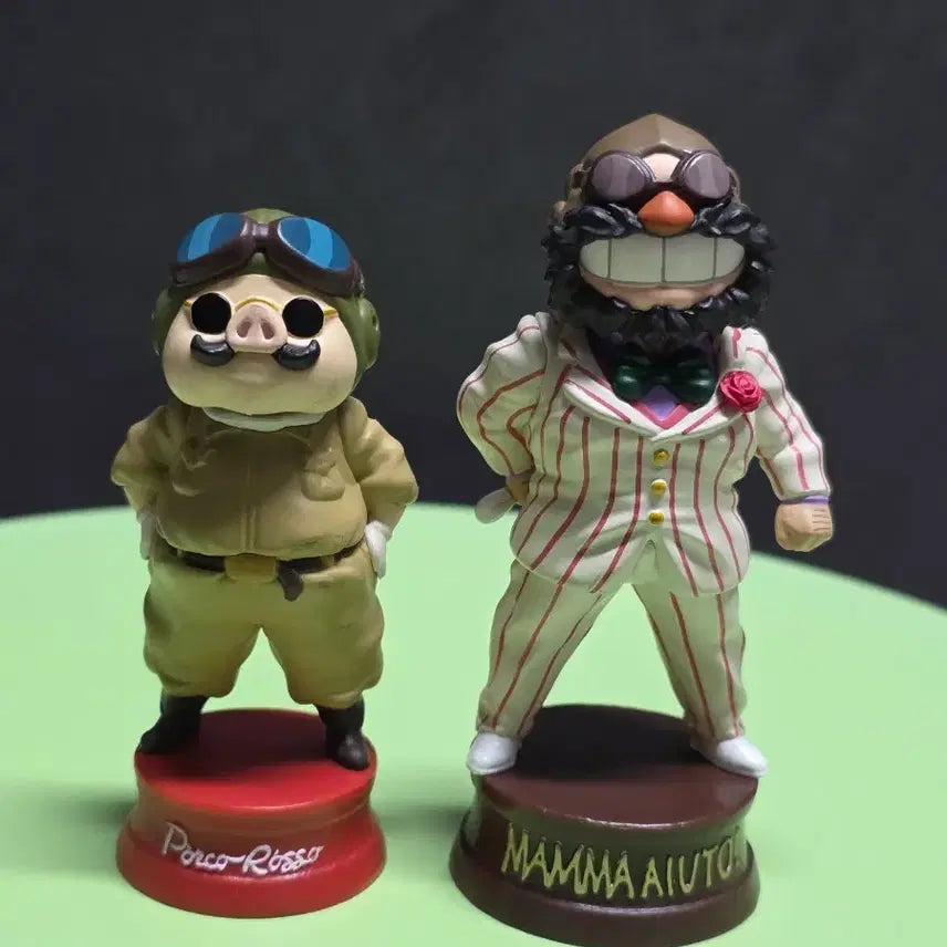 [BUNJANG] Studio Ghibli Porco Rosso "Mama Iutodan" Bobblehead Figure / 지브리 붉은 돼지 버블 헤드 포르코 롯소, 맘마유토단