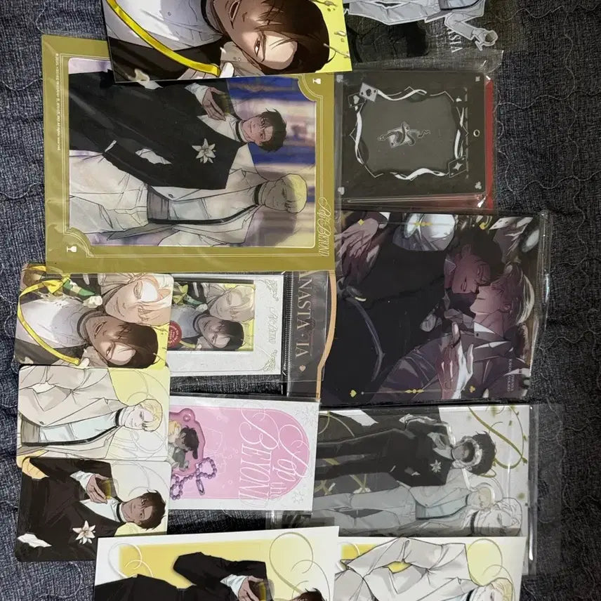 [BUNJANG] Code Name Anastasia Pop The Beyond China Cafe Collaboration Bundle Set / 코드네임아나스타샤 팝더비욘드 중국카페 콜라보 굿즈 일괄 아크릴포카엽서 등