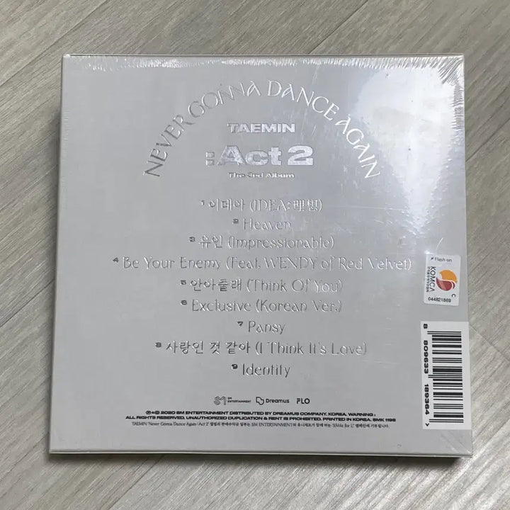 [BUNJANG] Taemin Act 2 Idea Sealed Album / [미개봉]태민 Act2 이데아 앨범 새상품 판매