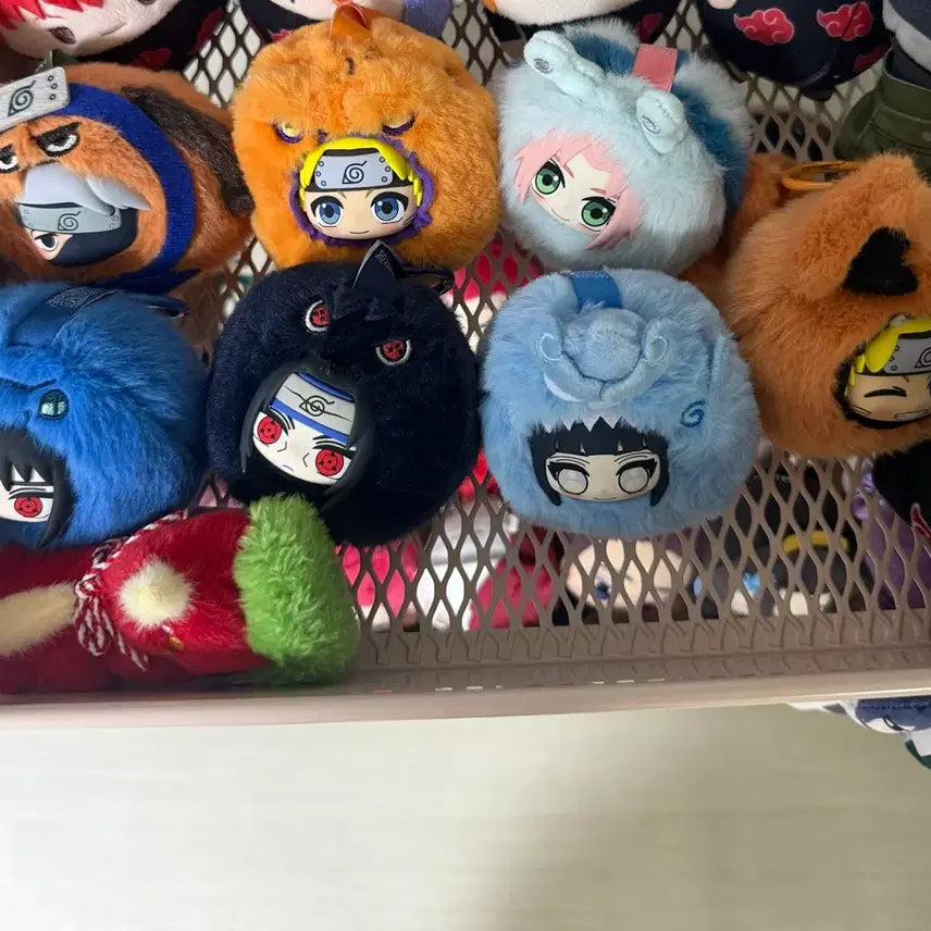 [BUNJANG] Naruto Eaki Donggle 7-Piece Plush Set (Includes Secret) / (가격인하!!)나루토 eaki 동글이 7종 인형 일괄판매합니다!(시크릿포함)