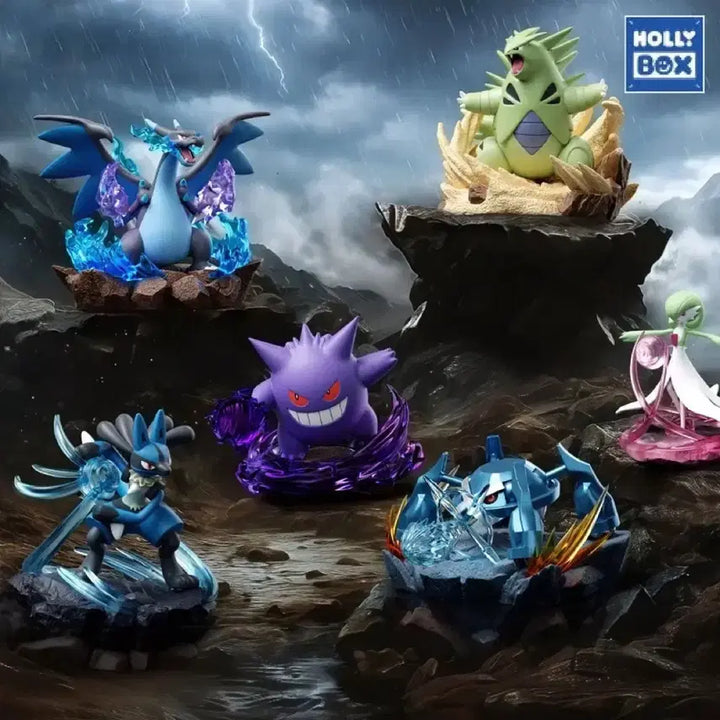 [BUNJANG] Pokemon Holley Box Tyranitar Figure (Glow-in-the-Dark) / 포켓몬스터 홀리박스 마기라스 미개봉 판매합니다