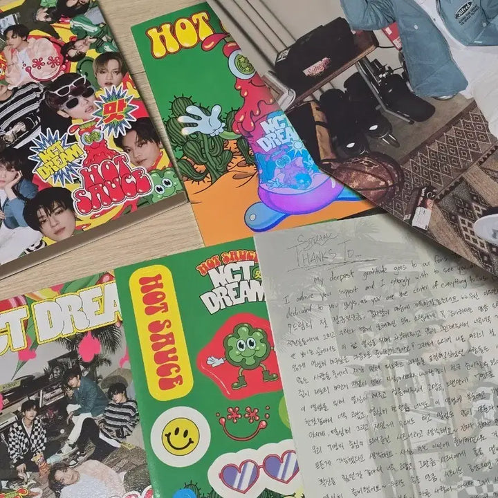 [BUNJANG] NCT DREAM Hot Sauce Album Boring Version Photobook / NCT DREAM 맛 핫소스 포토북 앨범 boring 버전 엔시티드림