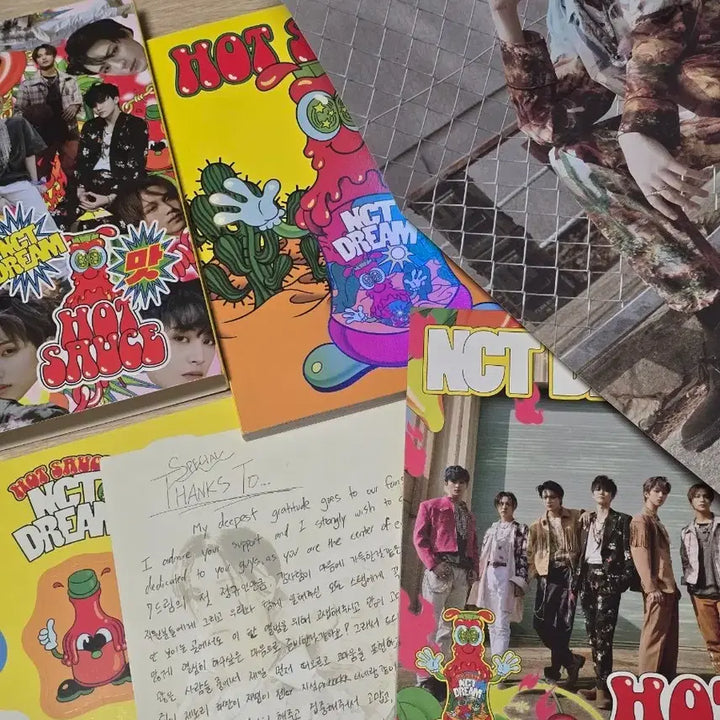 [BUNJANG] NCT DREAM Hot Sauce Chilling Version Photobook Album / NCT DREAM 맛 핫소스 포토북 앨범 chilling 버전 엔시티드림