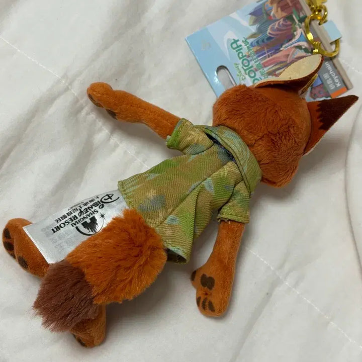 [BUNJANG] Shanghai Disneyland Zootopia Nick Wilde Plush Keychain / 상하이 디즈니랜드 주토피아 닉 와일드 인형 키링