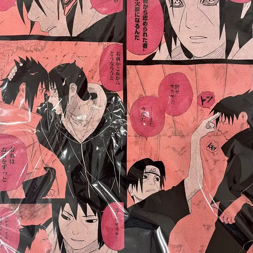 [BUNJANG] Naruto Itachi 2026 Birthday T-Shirt / (급전세일)나루토 이타치 2026 생일 티셔츠 새상품 사스케