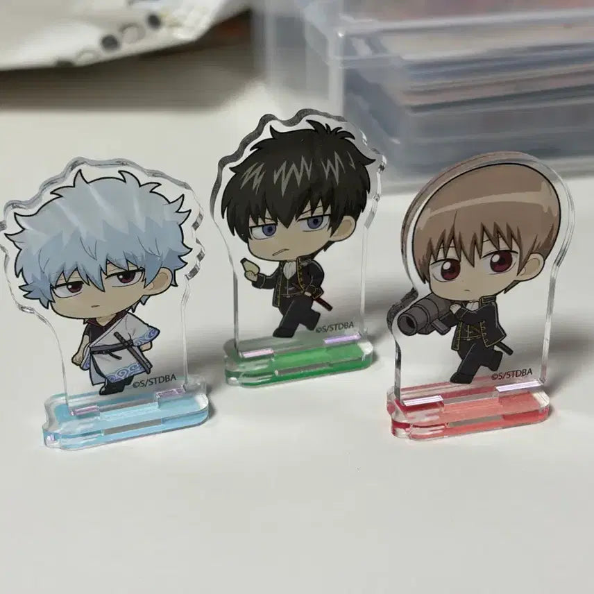 [BUNJANG] Gintama Mini Acrylic Stand Gintoki, Sougo, Hijikata Set / 은혼 미니 아크릴 스탠드 긴토키 소고 히지카타