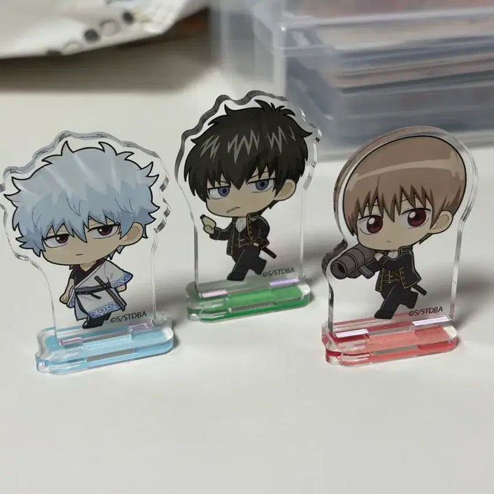 [BUNJANG] Gintama Mini Acrylic Stand Gintoki, Sougo, Hijikata Set / 은혼 미니 아크릴 스탠드 긴토키 소고 히지카타