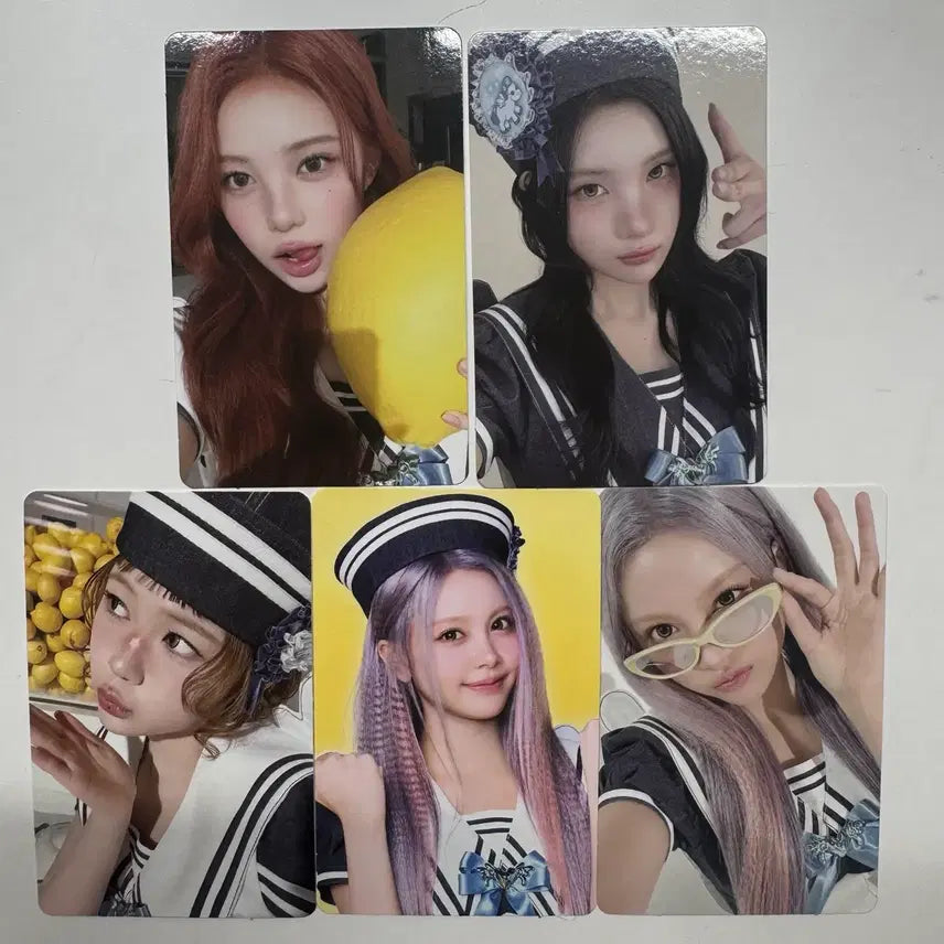[BUNJANG] Hats to Hearts Pop-up Random Photocard Bundle Set (5 pieces) / 하츠투하츠 팝업 랜덤 트레카 포카 5장 일괄 양도 하투하md포토카드