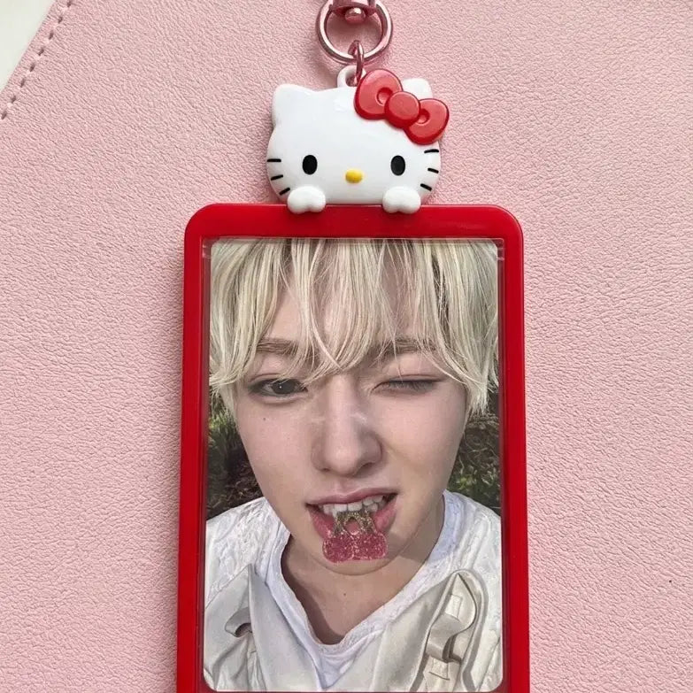 [BUNJANG] Sanrio Hello Kitty Card Holder Keychain / 산리오 포카홀더 헬로키티