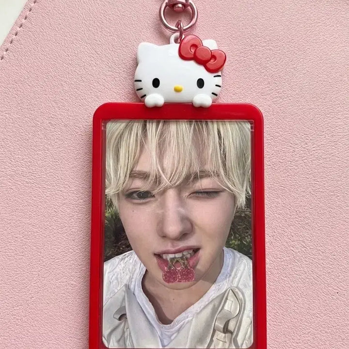 [BUNJANG] Sanrio Hello Kitty Card Holder Keychain / 산리오 포카홀더 헬로키티