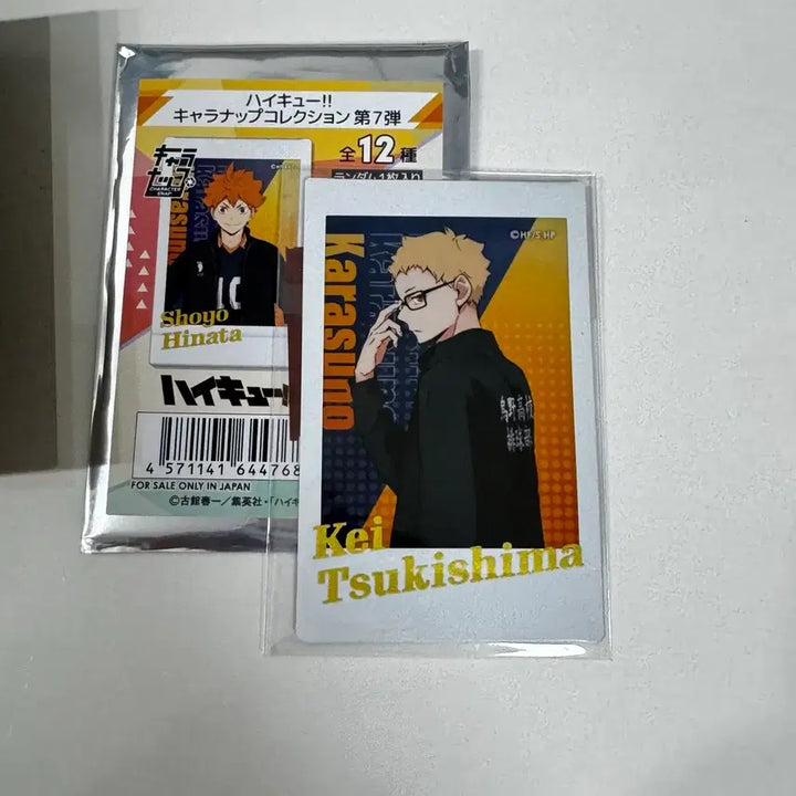 [BUNJANG] Haikyuu!! Tsukishima Kei CharaNap Snap Photocard / 급처 하이큐 츠키시마 케이 캬라냅 스냅 포카 사진 폴라로이드 츳키