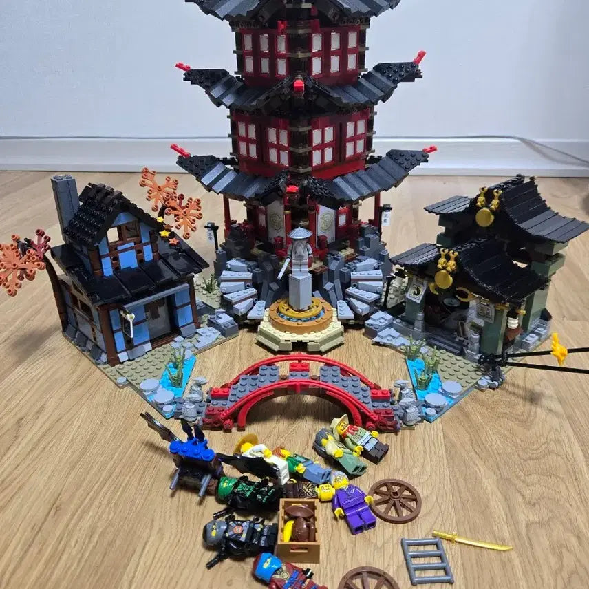 [BUNJANG] LEGO Compatible Ninjago Airjitzu Temple Building Set / 레고 호환 닌자고 에어짓주 사원 판매합니다