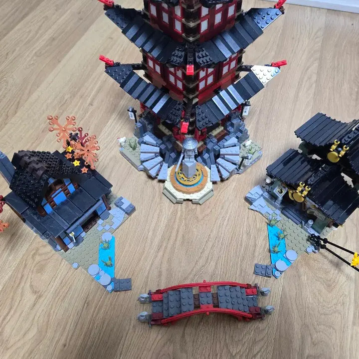 [BUNJANG] LEGO Compatible Ninjago Airjitzu Temple Building Set / 레고 호환 닌자고 에어짓주 사원 판매합니다