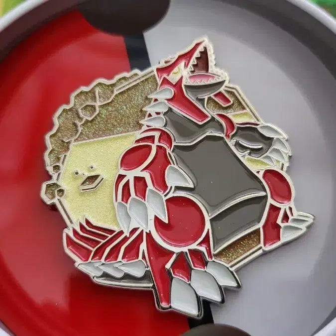 [BUNJANG] Pokemon Random Badge Collection Vol. 2 Groudon &amp; Regi-Rock / 포켓몬스터 포켓몬 랜덤 뱃지 2탄 그란돈 화강돌