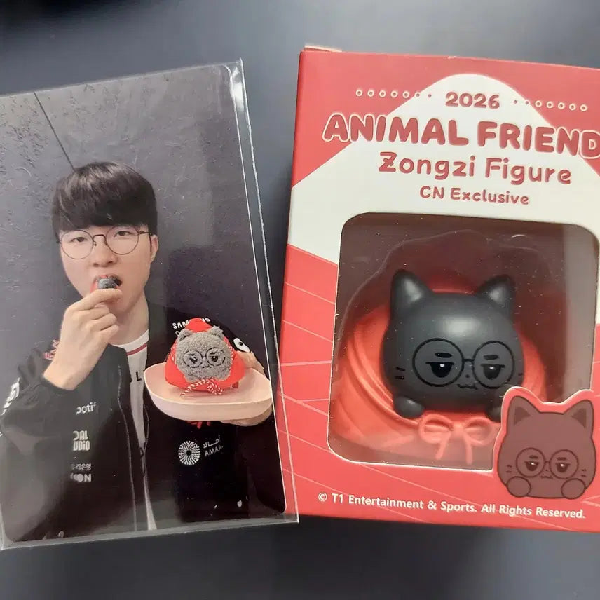 [BUNJANG] T1 Faker Figure + Photocard / 티원 T1 페이커 피규어+포카