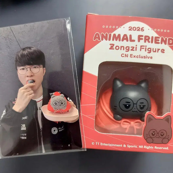 [BUNJANG] T1 Faker Figure + Photocard / 티원 T1 페이커 피규어+포카