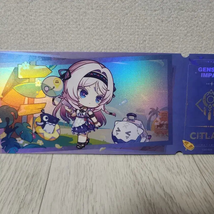 [BUNJANG] Genshin Impact PC Lounge Special Edition Citlali SD Ticket / 원신 pc라운지 특전 시틀라리 sd 티켓