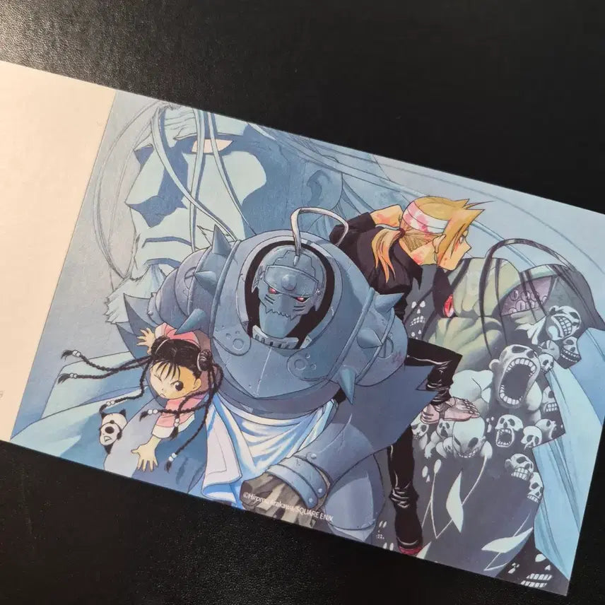 [BUNJANG] Fullmetal Alchemist Exhibition Original Drawing Postcard / 강철의 연금술사 전시회 원화 엽서