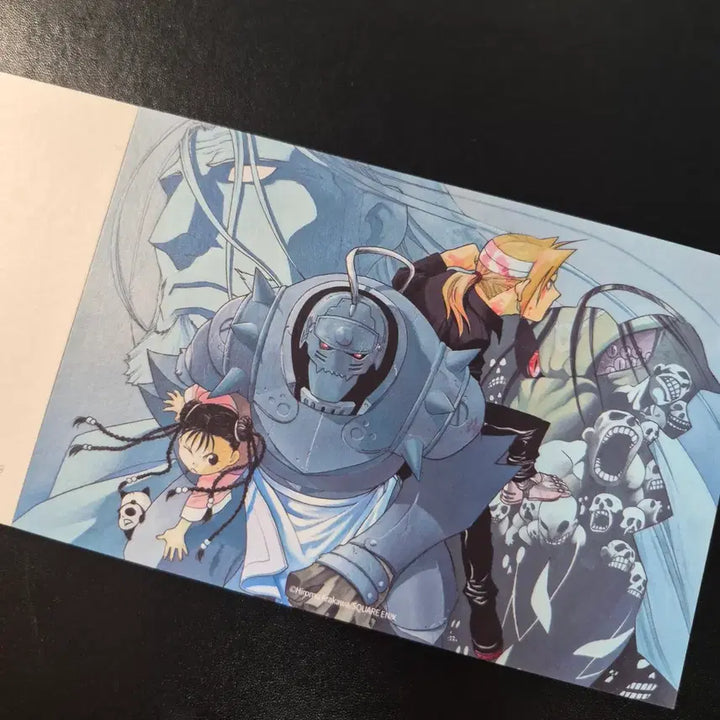 [BUNJANG] Fullmetal Alchemist Exhibition Original Drawing Postcard / 강철의 연금술사 전시회 원화 엽서