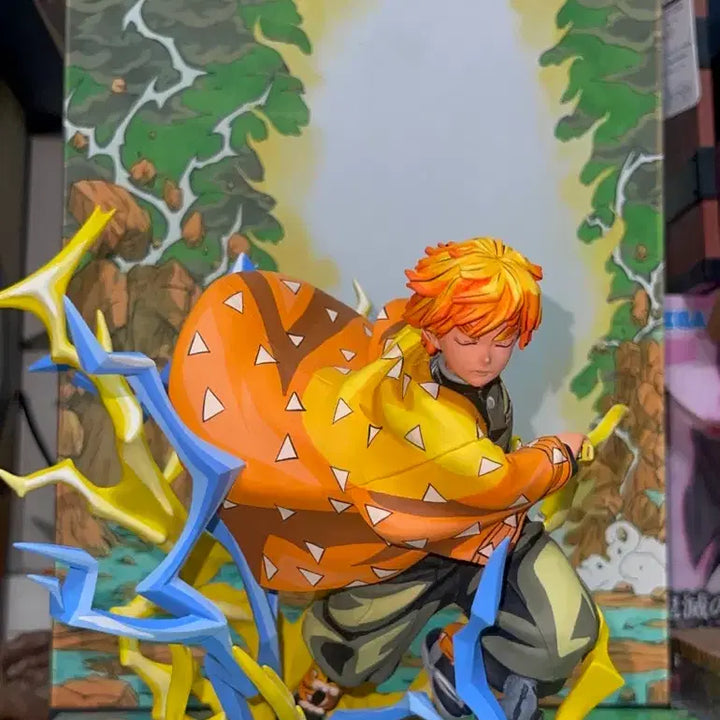 [BUNJANG] Aniplex Demon Slayer: Kimetsu no Yaiba Zenitsu Agatsuma Repainted Figure / 아츠제로 젠이츠피규어 리페인트(정품)