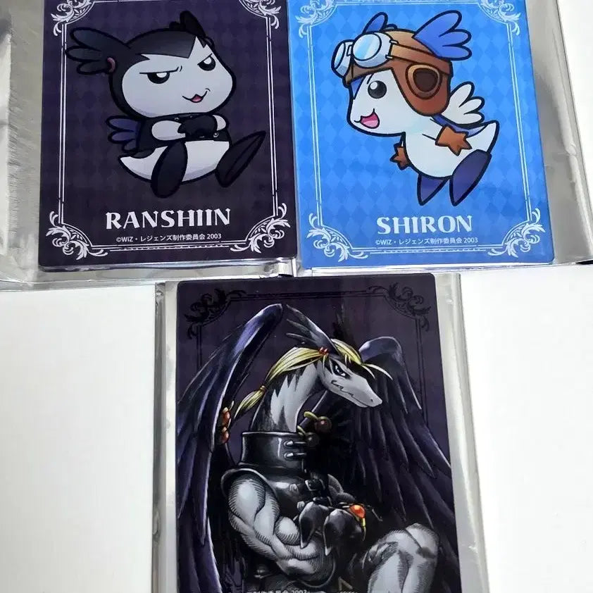 [BUNJANG] Dragonic Legend 20th Anniversary Goods Acrylic Card Set - Shiron &amp; Ranxin Bundle / 일괄) 용의전설 레전더 20주년 굿즈 아크릴 카드 시론 란신