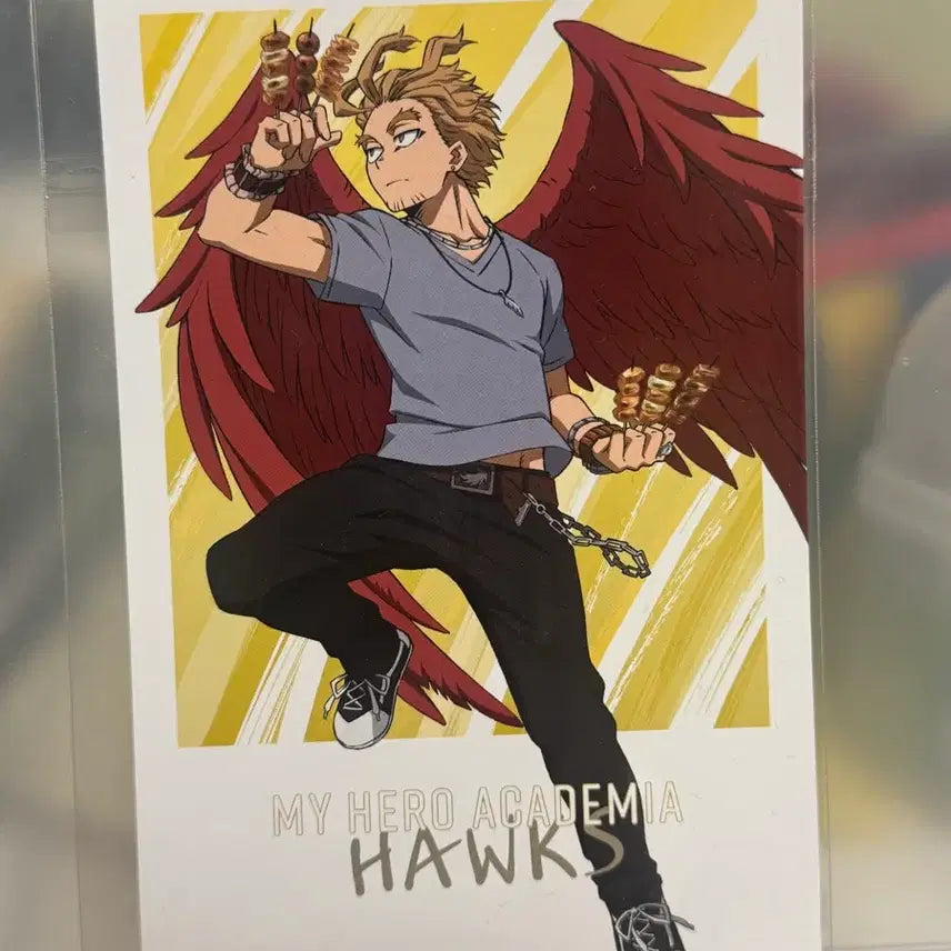 [BUNJANG] My Hero Academia Hawks Special Edition Postcard / 나히아 호크스 포스트카드 애니메이트 특전