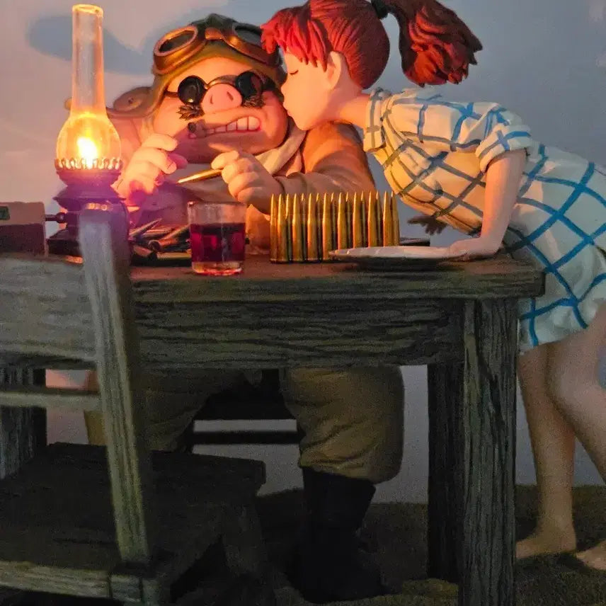 [BUNJANG] Ghibli Laputa Porco Rosso Resin Figure / 지브리 라퓨타 붉은돼지 레진 피규어