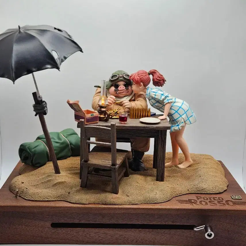 [BUNJANG] Ghibli Laputa Porco Rosso Resin Figure / 지브리 라퓨타 붉은돼지 레진 피규어