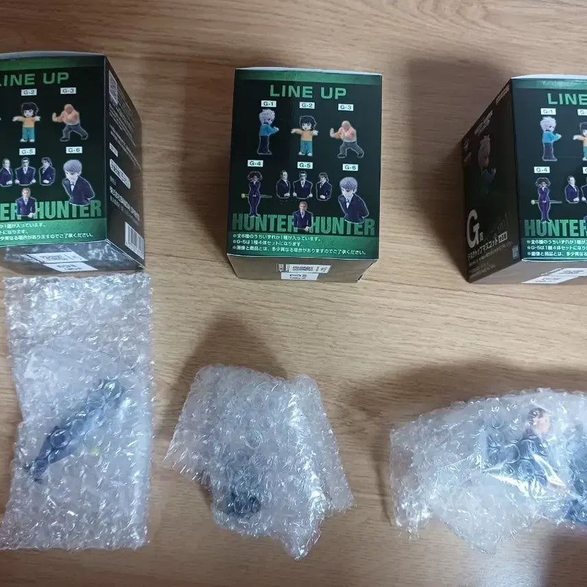 [BUNJANG] Ichiban Kuji Hunter x Hunter G Prize Desktop Figures Set (3 Types) / 제일복권 헌터X헌터 G상 데스크탑피규어 4,5,6번 3종