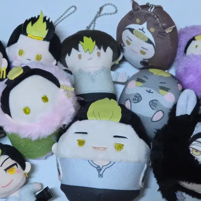 [BUNJANG] Hajime Shuji 13 Plush Bundle Set / 도리벤 한마 슈지 인형 13개 일괄