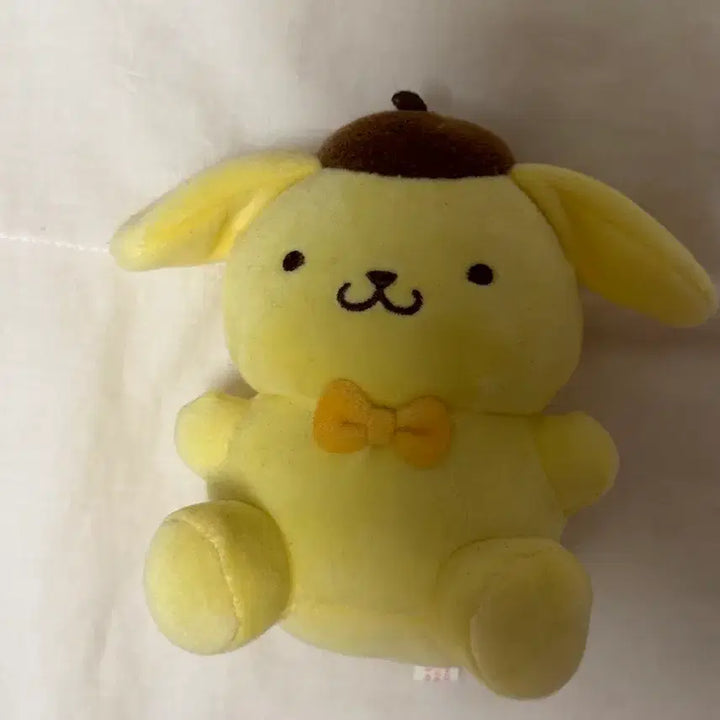 [BUNJANG] Sanrio Pompompurin Mascot Keychain / 정품 산리오 폼폼푸린 마스코트 인형