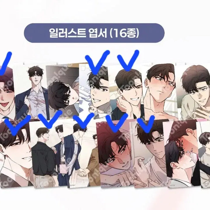 [BUNJANG] Toonic Sugar Trap Acrylic Block &amp; Keyring Bundle Set / 투니크 슈가트랩 아크릴 블록 키링 포토카드 일괄 원가 이하 판매