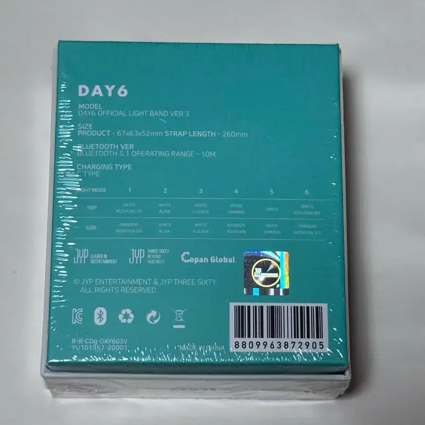 [BUNJANG] DAY6 Made Watch Ver. 3 Lightstick (Sealed) / 데이식스 마데워치 응원봉 버전3 미개봉 새상품