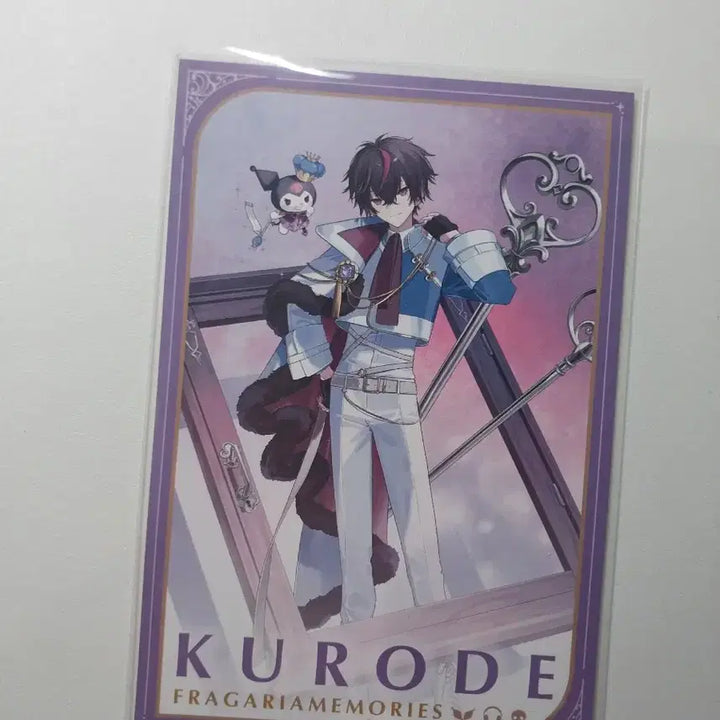 [BUNJANG] Fragaria Memories Kurod 2nd Anniversary Postcard &amp; Gekurakutang Poster Pascha Set / 프라가리아메모리즈 프라메모 쿠로드 2주년 엽서 극락탕 포스터 파샤