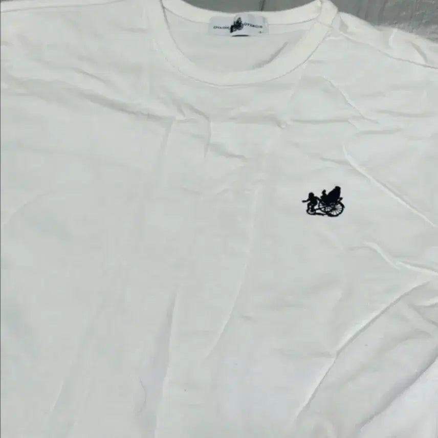[BUNJANG] WooWakGood Chari T-Shirt White (S) / 우왁굳 차가리 반팔티 화이트 s