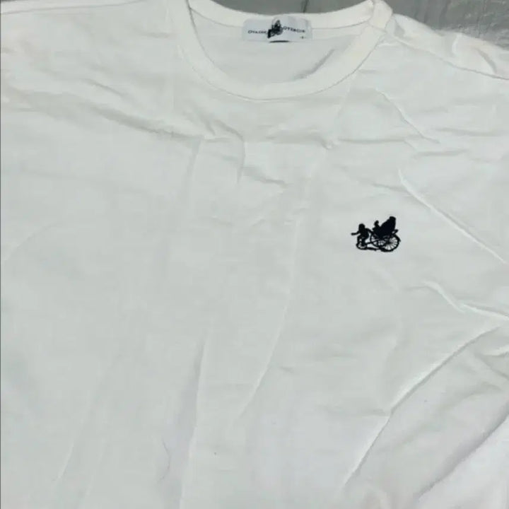 [BUNJANG] WooWakGood Chari T-Shirt White (S) / 우왁굳 차가리 반팔티 화이트 s