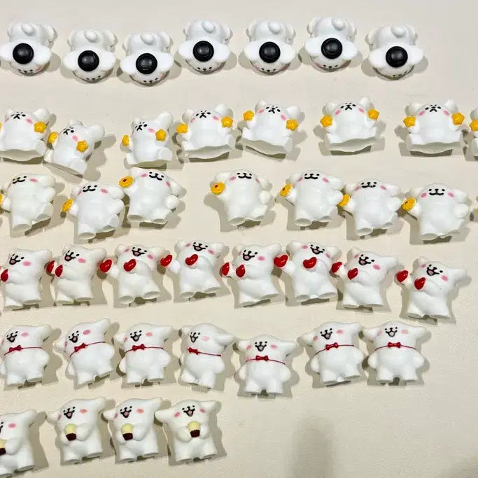 [BUNJANG] Maltese Style Mini Figurine Bundle Set / 몰티즈 스타일 미니 피규어(일괄)