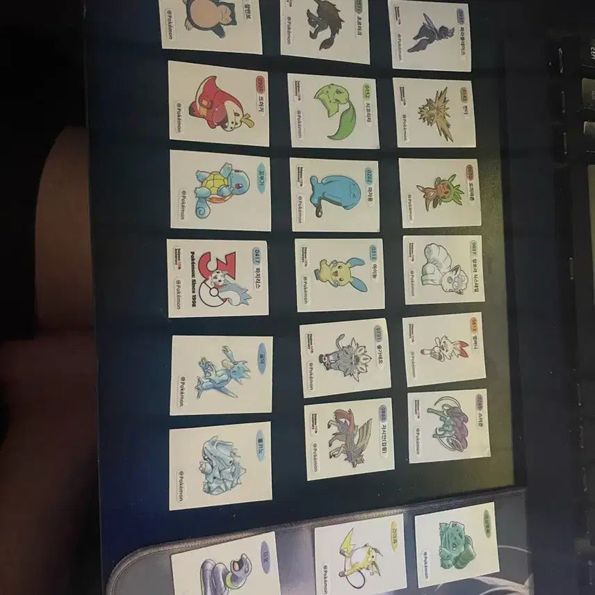 [BUNJANG] Pokemon Sticker Collection / 포켓몬 띠부씰