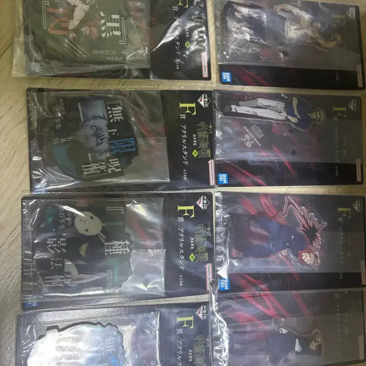 [BUNJANG] Jujutsu Kaisen Shibuya Incident Acrylic Stand &amp; Figure Set (Sealed) / 미개봉 새상품) 주술회전 하위상 세트