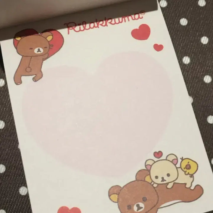 [BUNJANG] Rilakkuma Classic Memo Pad / 새상품) 고전 문구 리락쿠마 메모패드