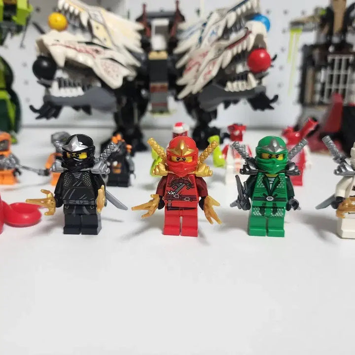 [BUNJANG] LEGO Ninjago 9450 Set with Figures / 레고 닌자고 9450과 피규어 세트