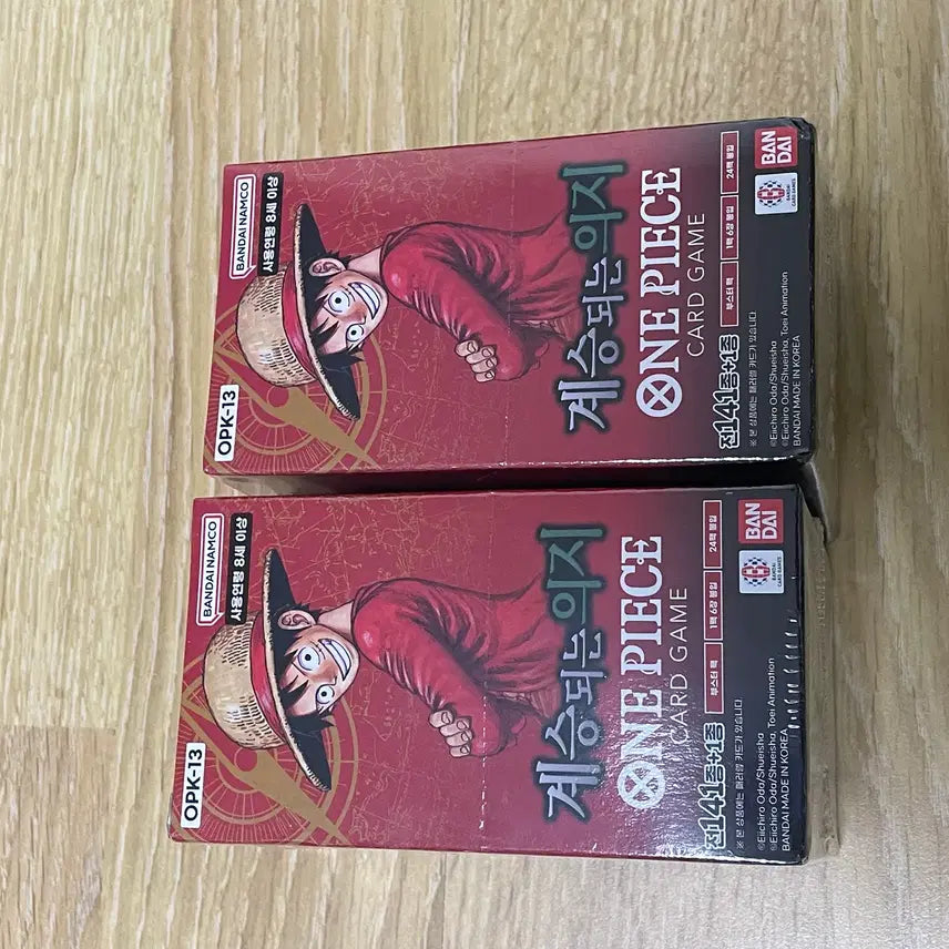 [BUNJANG] One Piece Card Game 13th Expansion: Inherited Will (Sealed) / [미개봉 슈링크O] OPK13 원피스 카드 게임 13탄 계승되는 의지