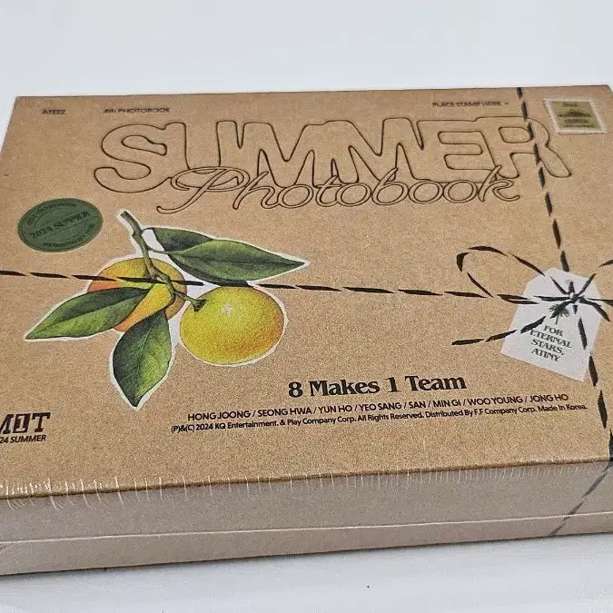 [BUNJANG] ATEEZ 2024 Summer Photobook DVD Bundle Set / 에이티즈 2024 썸머 포토북 미개봉 새상품