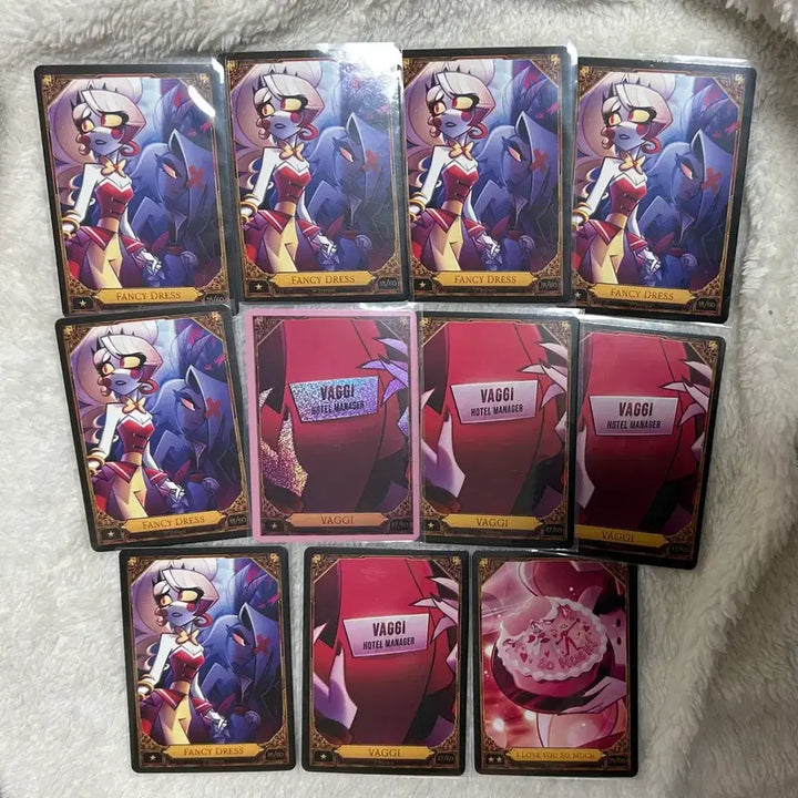[BUNJANG] Hazbin Hotel Charlie Baggy Trading Card Bundle Set / 해즈빈 호텔 찰리 배기 트레이딩카드 일괄