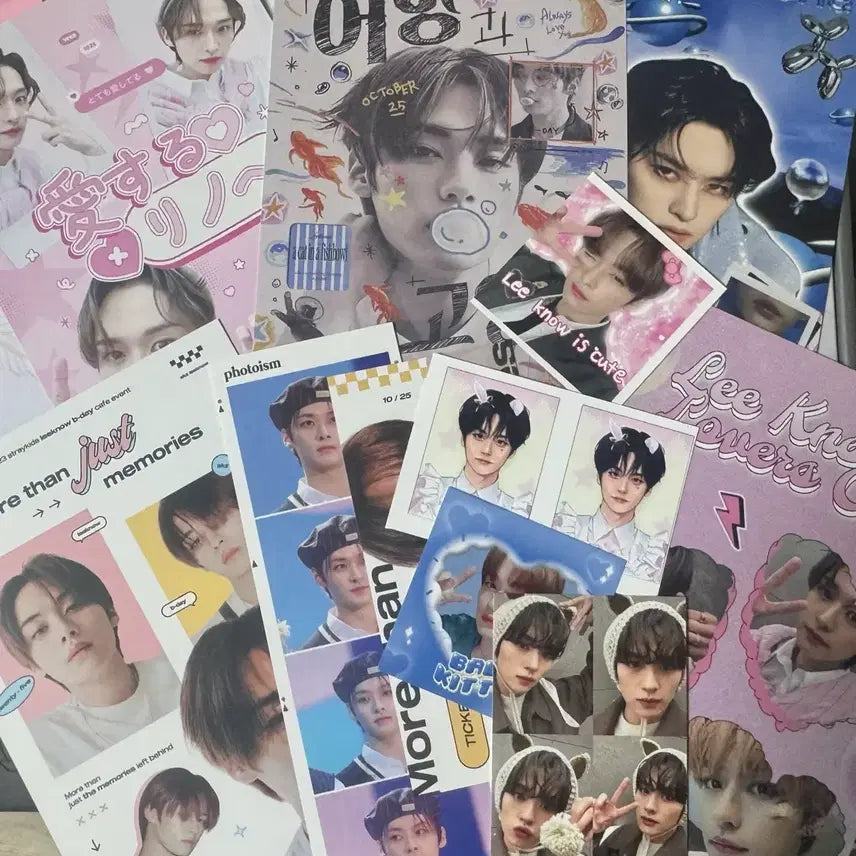 [BUNJANG] Stray Kids Felix &amp; Lee Know Plush Voice Keychain Photocard / Straykids 스키주 보이스 플러쉬 리빗&amp; 리노 4만원 포카
